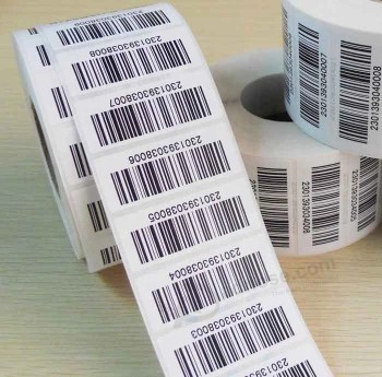 Professional Custom Barcode Sticker Qr Code Self-Adhesive Tag Description Sticker Label