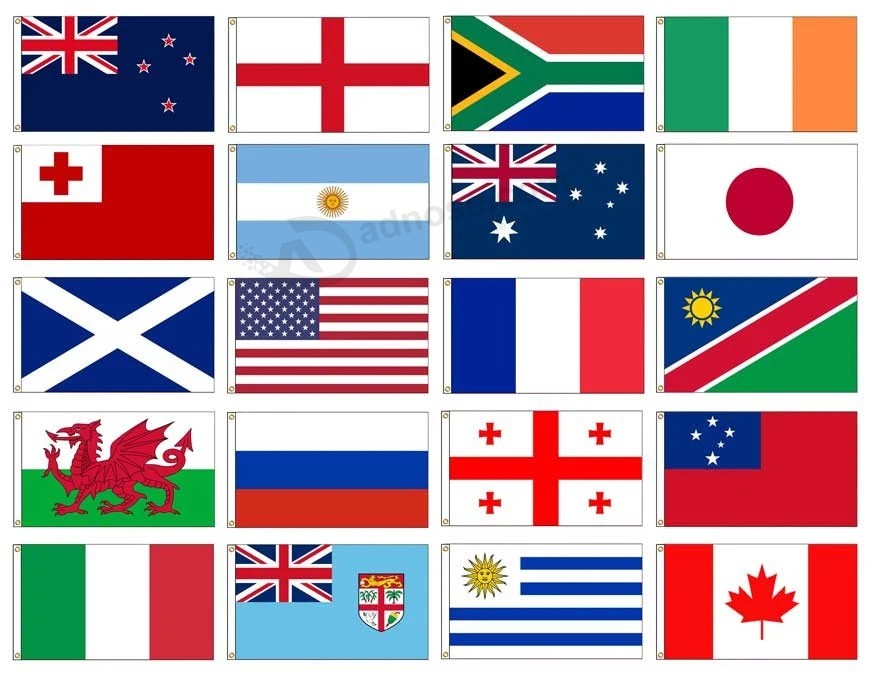 Groothandel hoge kwaliteit op maat bedrukt met plastic paal autoraam vlaggen reclame nationaal aangepast logo 2x3ft polyester tuin hand aangepaste vlaggen (04)