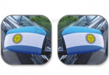 High Quality Customized Club Logo Durable Car Mirror Cover Flag