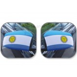 Logo de club personnalisé de haute qualité Drapeau de couverture de miroir de voiture durable