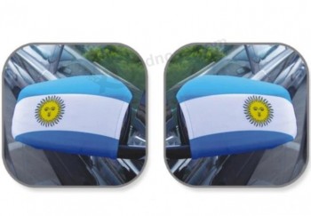 Logo de club personnalisé de haute qualité Drapeau de couverture de miroir de voiture durable