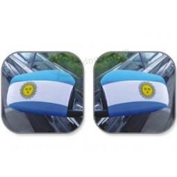 hoge kwaliteit op maat gemaakt clublogo duurzame auto spiegelkap vlag