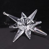 crystal snowflake pendant for christmas gifts