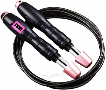 speed jump rope adjustable weight-bearing count rope fitness light skipping rope tangle-free crossfit aerobic exercise