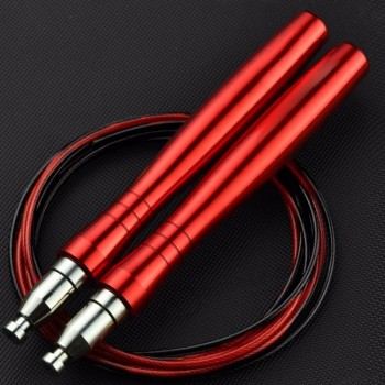 Corde à sauter portable en aluminium 2.0 réglable de marque privée