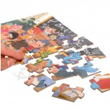 quebra-cabeça de papelão castelo quebra-cabeça brinquedos educativos para crianças
