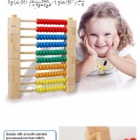 intelligente ontwikkeling wiskunde DIY houten kraal doolhof voorschoolse educatief speelgoed (GY-0004)