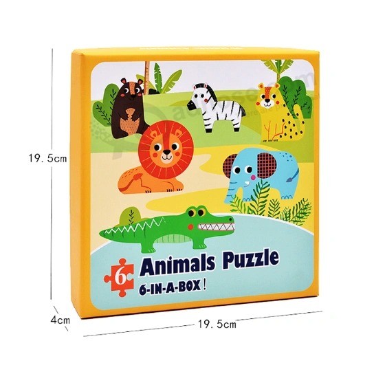 직소 퍼즐 보드 세트 어린이를위한 다채로운 교육 장난감 학습 장난감 개발