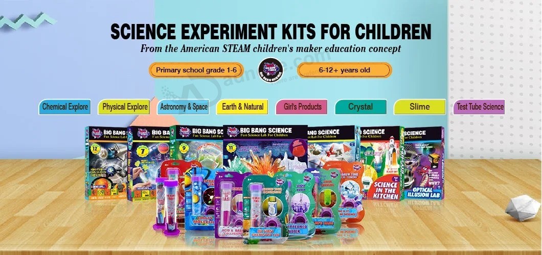 ビッグバン科学探偵トレーニングキャンプ学校の子供たちのための教育玩具