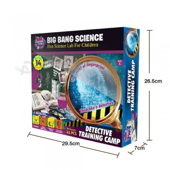 Big bang science detective training camp giocattoli educativi per bambini in età scolare