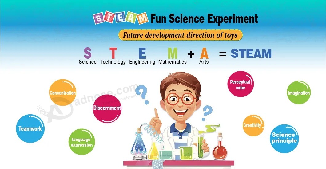 China Manufacture Outdoor Rocket Steam Educational Children Science Kit Toy