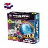 los niños fingen el kit de ciencia de entrenamiento de detective de juguete
