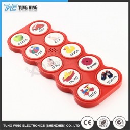 OEM 10 boutons intelligence électronique jouet sonore pour enfants