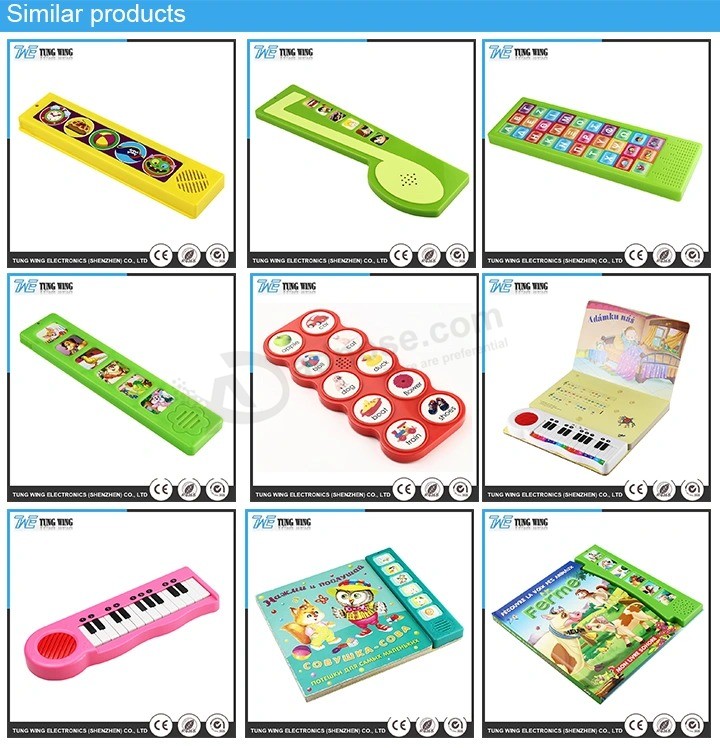 OEM 10 Button Electronic Intelligence Sound Toy for Kids