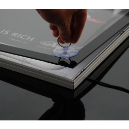 Boîte à lumière LED magnétique super mince de Chine avec haute luminosité