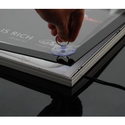 Caja de luz LED magnética súper delgada de China con alto brillo