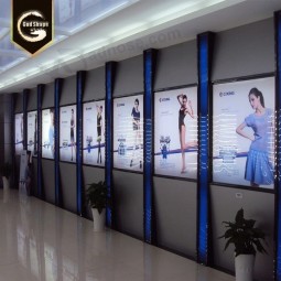 GS Chine Personnalisé Grand Extérieur Magasin Façade Acrylique LED Signe Super Mince Publicité Lumière Boîte-0411