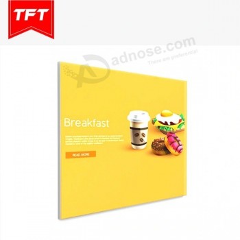 Tissu textile d’intérieur Edgelit Publicité Seg Frameless LED Light Box