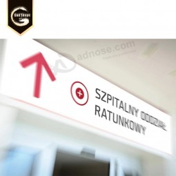 GS China benutzerdefinierte große Außenwerbung Shop vorne Acryl LED-Zeichen Krankenhaus Leitlicht Box - 0411