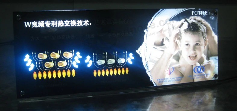 Caixa de luz de publicidade LED dinâmica