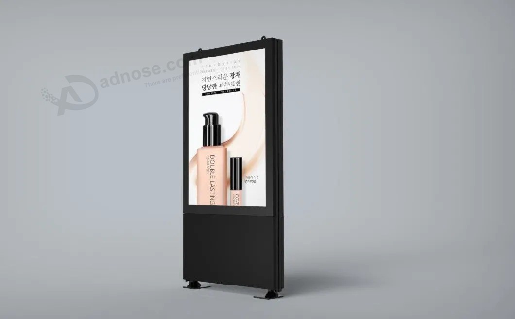 Single Side Vertical Aluminum Frame Advertising LED Light Box for Export