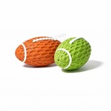 резиновые прочные жевательные вокальные игрушки для собак мяч для собак