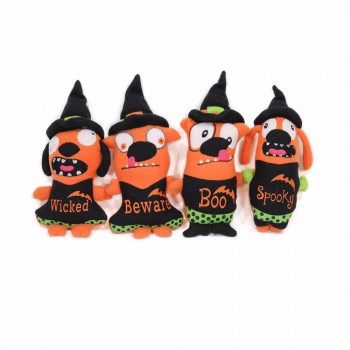 Halloween Jouet pour animaux de compagnie Squeaky Dog Cat Teaser