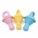 Dentes de animal de estimação TPR macios e ecológicos para limpeza de brinquedos para cachorros de roer