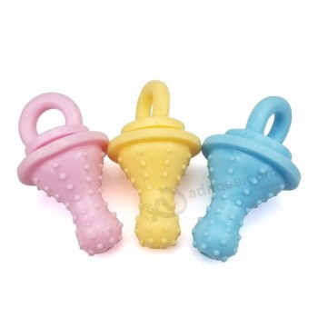 Respectueux de l’environnement doux TPR dents d’animal nettoyage jouet à mâcher jouet pour chiot