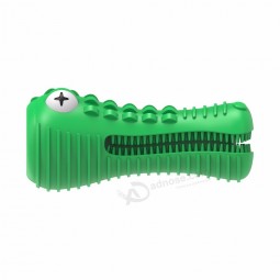 amazon hot sales indestructable toxic free natural rubber interactive pet dog toys for agressive chewers