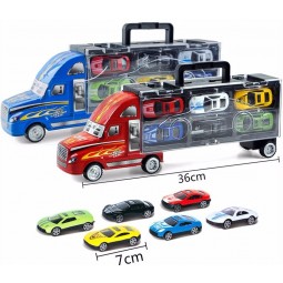 6pcs par ensemble mini jouets pour bébés voitures jouet de voiture moulé sous pression
