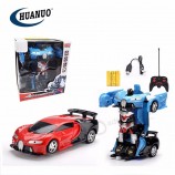1:18 schaal speelgoed transformeren afstandsbediening auto transformeren auto speelgoed met licht