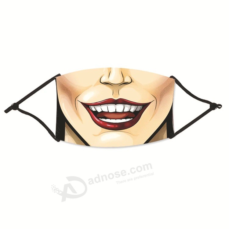 Maske für die Hautpflege 2020 Top Maske Unisex verstellbar Winddicht wiederverwendbar Halloween bedruckte Gesichtsmaske Gesichtsmaske Mascarilla