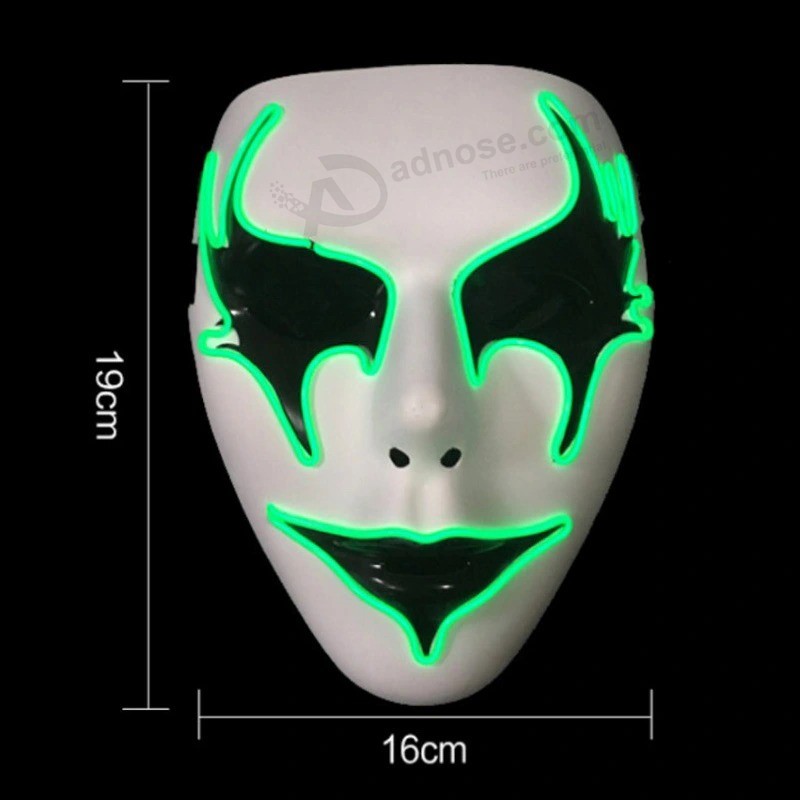 Halloween-ambachten EL-masker Heet verkoop op Amazon