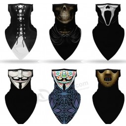 Extérieur Enfants Non Tissé Sports Cyclisme Masques Faciaux Masque d’Halloween Personnalisé