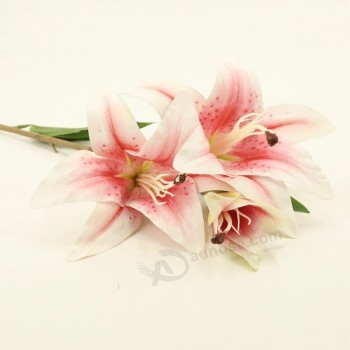 belle fleur artificielle lys spray fleur décorative Dy1-2732