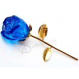 высококачественный хрустальный цветок розы для сувенира