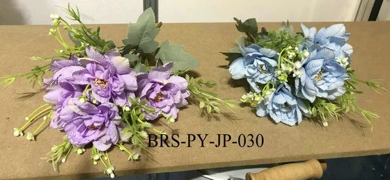 Искусственный цветок георгин цветочный букет моделирования букет для украшения дома