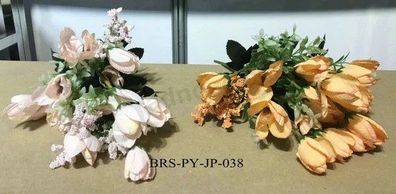 Artificial flower Dahlia floral Bouquet simulation Bunch for home Decoration