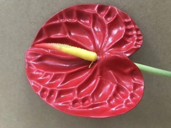 пластиковый антуриум цветочное украшение гостиничный номер