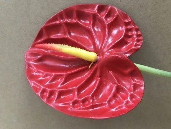 Plasitc Anthurium Flower Decoration Chambre d’hôtel