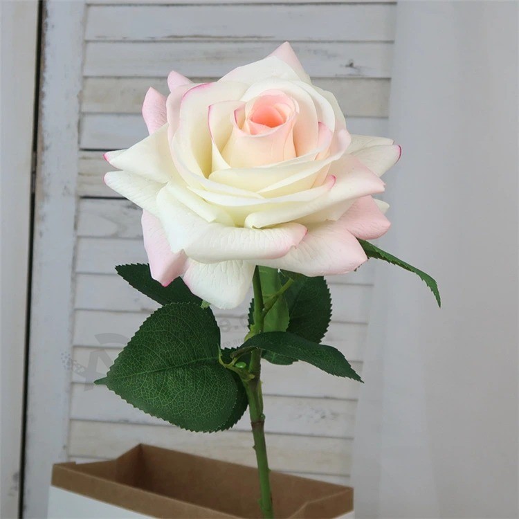 Real touch latex kunstbloemen zijde roos decoratieve kunstbloemen