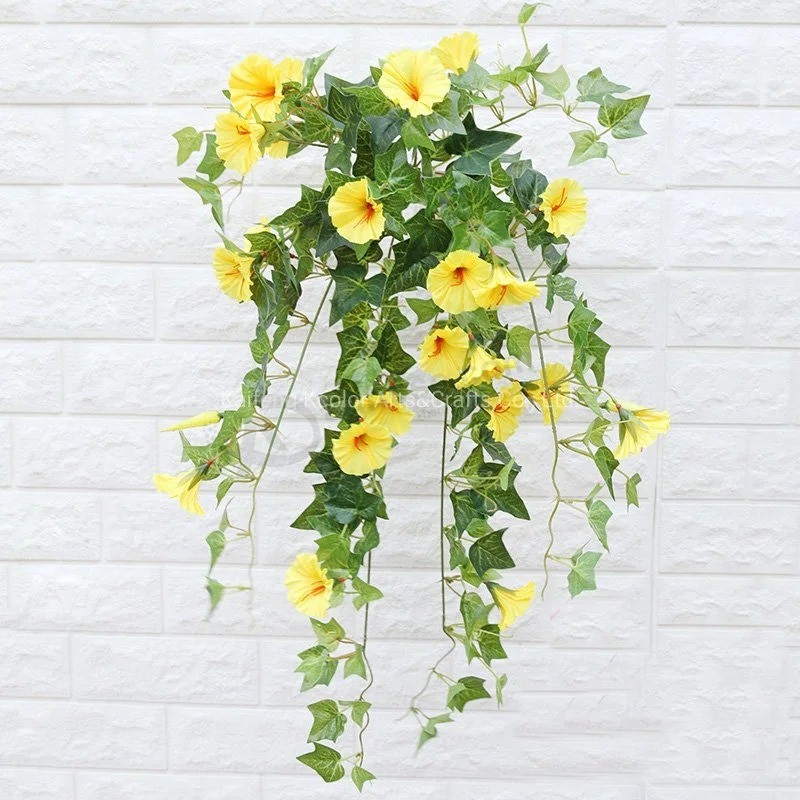 62cm plastic Morning glory Flower cheap Artificial flower Arrangements for home Decoration