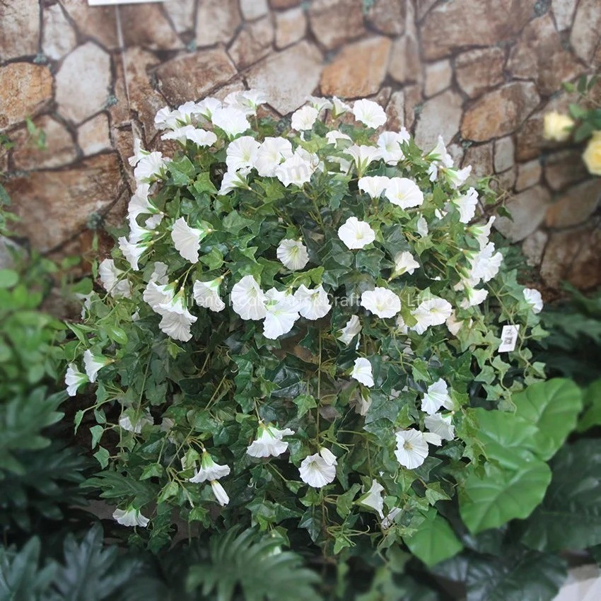 62cmプラスチックアサガオ花安い造花家の装飾のためのアレンジメント