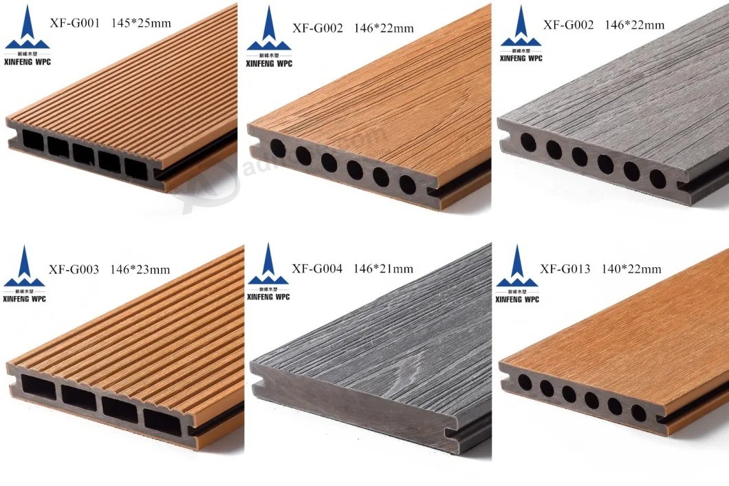ベストセラーのWPCパネル木材プラスチック複合材dckingボード