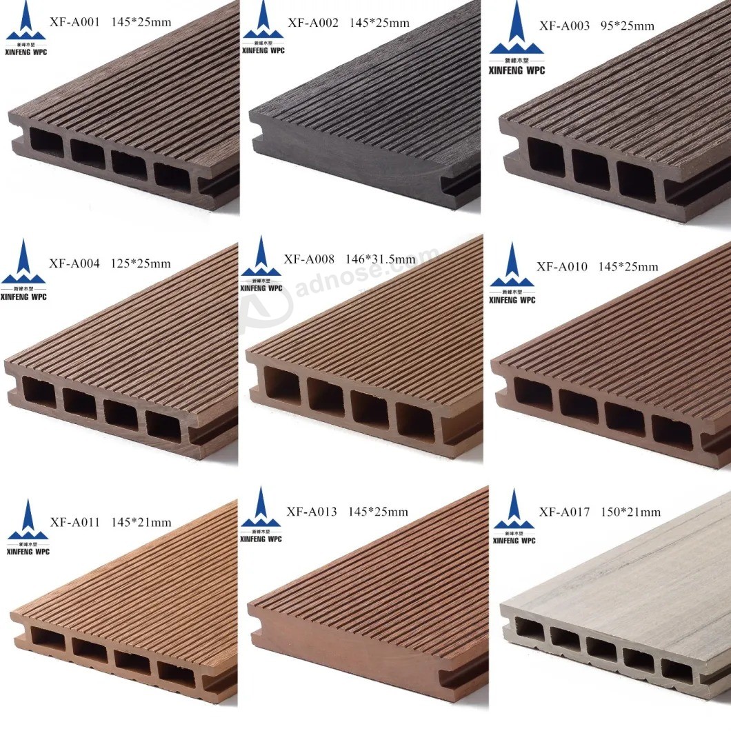 Bestseller WPC Panel Holz Kunststoff Composite Dcking Board