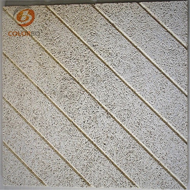 Fire rated Wood fiber Fireproof cement Board for House