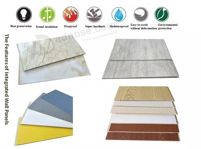 Teto de PVC, madeira Placa de teto composto de plástico