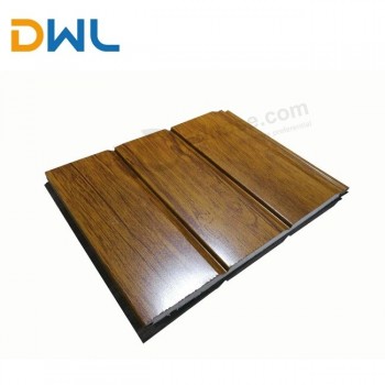placa de revestimento externa externa de textura de madeira para decoração de parede
