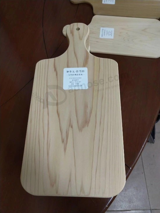 Op maat gemaakt Western Red cedar houten hakblok en snijplank